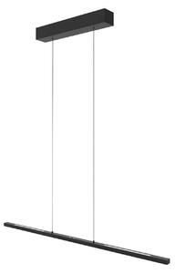 Steinhauer LED viseća lampa Gange, gore/dolje, crna, 120 cm, CCT, dimer, prigušiva, Crno, Dnevni boravak/blagovaonica, Metal