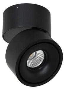 Steinhauer LED stropni reflektor Fez, crni, 1 žarulja, metalni, okretni, prigušiva, Crno, Dnevni boravak/blagovaonica, Metal