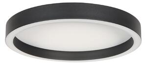 Steinhauer Ringlux LED stropna svjetiljka, crna, Ø 30 cm, metalna, 2700 K, prigušiva, Crno, Dnevni boravak/blagovaonica, Metal