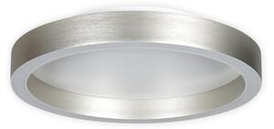 Steinhauer Ringlux LED stropna svjetiljka, čelično siva, Ø 30 cm, metalna, 2700 K, prigušiva, Metalik, Dnevni boravak/blagovaonica, Metal