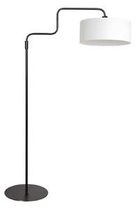 Steinhauer Bloeba podna lampa, crno/bijela, visina 165 cm, lanena, Crno, Dnevni boravak/blagovaonica, Metal
