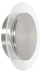 Steinhauer Lido LED zidna svjetiljka, čelično siva, metal, 2.700 K, prigušiva, Metalik, Dnevni boravak/blagovaonica, Metal