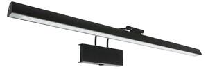 Steinhauer Litho LED zidna svjetiljka, crna, metal, CCT, širina 60 cm, prigušiva, Crno, Dnevni boravak/blagovaonica, Metal, Zidni kvadrat