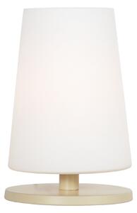 Steinhauer Ancilla stolna lampa, krem, visina 26 cm, metal, staklo, E27, Bijela, Dnevni boravak/blagovaonica, Staklo