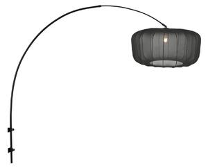 Steinhauer Sparkled Light 4410ZW zidna svjetiljka, crna/crni najlon, E27, Crno, Dnevni boravak/blagovaonica, Metal