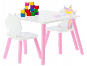 Dječji stol i stolice UNICORN