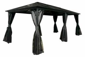Moderna vrtna sjenica Santiago 3x6 m Garden Point antracit