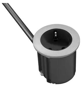 235-112 UGRADBENA UTIČNICA -CRNA+SREBRNA MASKA L=2m 3856024405898#