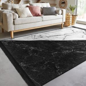 Bijelo-crni tepih 160x230 cm - Mila Home