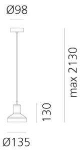 STABLIGHT VISILICA ZELENI JANTAR GU10 MAX 6,8W AR0027M12