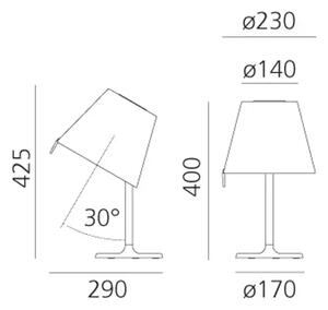 MELAMPO NOTTE STOLNA LAMPA ECRU 5W 220V-240V 349lm AR0710020A