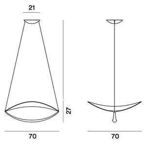 FOSCARINI PLENA VISILICA BIJELA FN283007ML_10