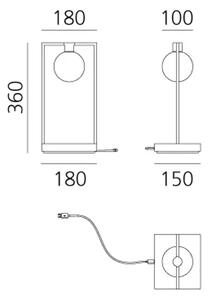CURIOSITY 36 STOLNA LAMPA AR0175010A