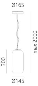 GOPLE MINI VISILICA BIJELA E14 5W 440lm AR1406220A