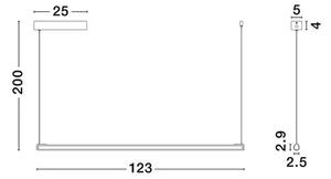 LIOS VISILICA LED/3000K/28W/723Lm/CHAMPAIGN ZLATNA NL9088111