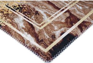 Smeđe-krem perivi tepih 50x80 cm - Vitaus
