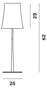BIRDIE EASY GRANDE STOLNA LAMPA CRVENA FN221020_64