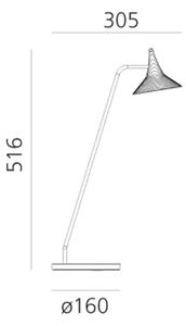 UNTERLINDEN STOLNA SVJETILJKA ALUMINIJ 9W 3000K 349lm AR1945010A