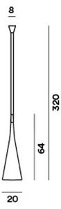 FOSCARINI UTO VISILICA E27 ŽUTA FN142000_50