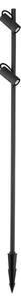 DARMA VANJSKA STAJAĆA LED SVJET 13Watt 844Lm IP65 3000K CRNA NL9030117