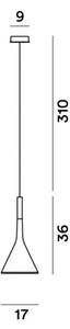 FOSCARINI APLOMB VISILICA GU10 CRVENA FN195007L-3_64