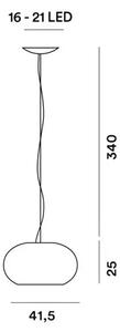 FOSCARINI BUDS 2 VISILICA TOPLO BIJELA FN278072E_12