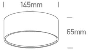 STROPNA SVJETILJKA 20W CCT IP20 BIJELA DM12120M/W/V