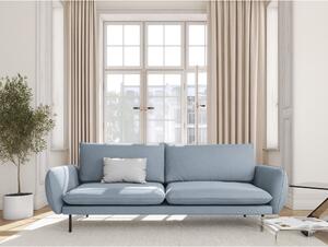 Sofa svijetloplavi baršun 230 cm Vienna - Cosmopolitan Design