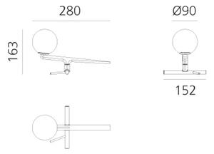 YANZI STOLNA SVJETILJKA 9,5W 3000K 623lm AR1101010A