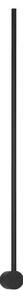 SYNTHESI ZIDNA LAMPA LED 23W/3000K/2725lm/IP20/CRNA NL9009324