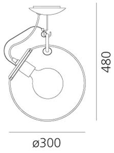 MICONOS STROPNA SVJETILJKA E27 14W AR022810