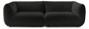 Tamno sivi kauč od samta 260 cm Lecomte - Bobochic Paris