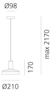 STABLIGHT VISILICA ZELENI JANTAR GU10 MAX 6,8W AR0027O12
