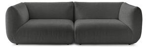 Sofa od sivog samta 260 cm Lecomte - Bobochic Paris