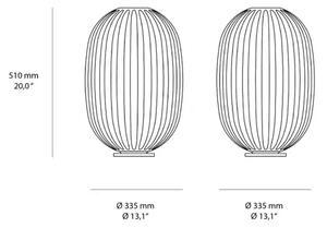 PLASS MEDIA STOLNA LAMPA PLAVA ON/OFF FN2240012_30