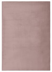 VidaXL Tepih od umjetnog zečjeg krzna 180 x 270 cm blijedo ružičasti