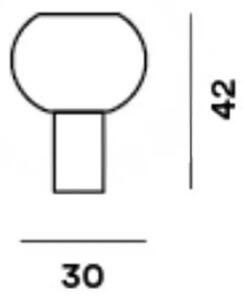 FOSCARINI BUDS 3 STOLNA LAMPA TOPLO BIJELA FN278013_12