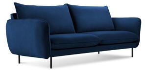 Plava baršunasta sofa 160 cm Vienna - Cosmopolitan Design