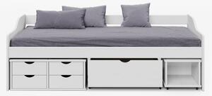 Zondo Krevet s prostorom za odlaganje Moli (bijela) . 1064015