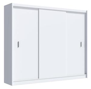 Ormar s kliznim vratima SAPHIRA 250x215 cm bijeli