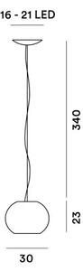FOSCARINI BUDS 3 VISILICA LED ZELENA FN278073L_40