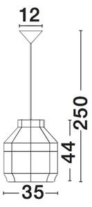 MIA VISILICA E27 /IP20/BAMBUS NL9586596