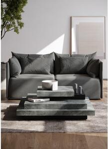 Antracit siva sofa 190 cm Dune - TemaHome