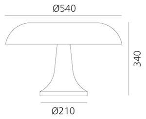NESSO ARTEMIDE STOLNA SVJETILJKA NARANĐASTA GRANDE AR0056050A