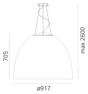 NUR 1618 ACOUSTIC VISILICA SIVA 80W 3000K 6151lm AR243700