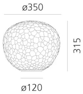 METEORITE 35 STOLNA SVJETILJKA BIJELA E27 21W 1760lm AR1700010A