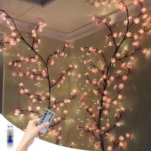 Floravine™ Zidne Svjetiljke S Cvjetnim Motivom Vinove Loze - 144 Led
