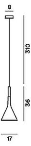 FOSCARINI APLOMB VISILICA GU10 SIVA FN195007L-3_25