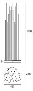 REEDS IP67 STAJAĆA SVJETILJKA ANTRACIT 22W 3000K 314lm AR087700