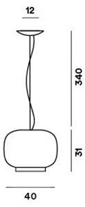 FOSCARINI CHOUCHIN 1 VISILICA NARANČASTA FN210071E_53